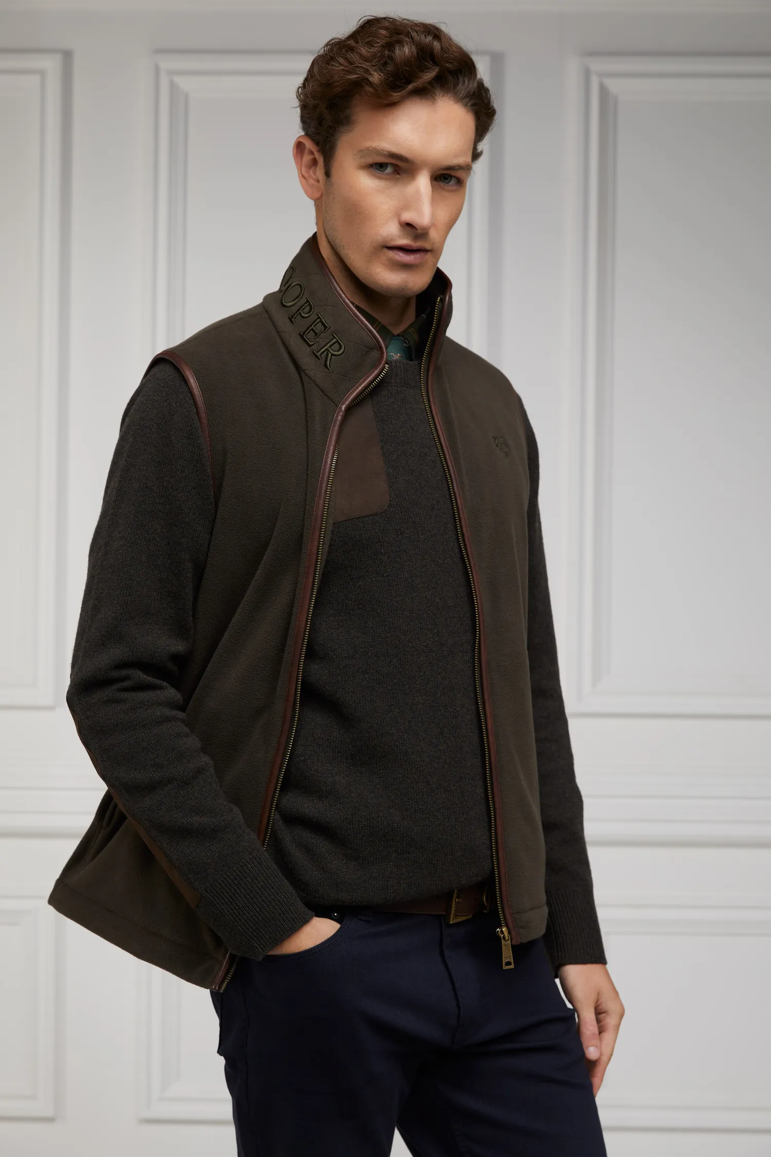 Discount Country Crew Neck Knit Knitwear