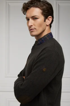Discount Country Crew Neck Knit Knitwear