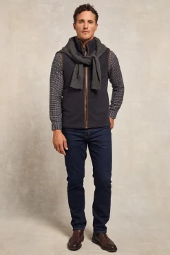 Hot Country Fleece Gilet (Ink Navy) Fleeces|Gilets
