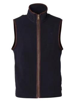 Hot Country Fleece Gilet (Ink Navy) Fleeces|Gilets