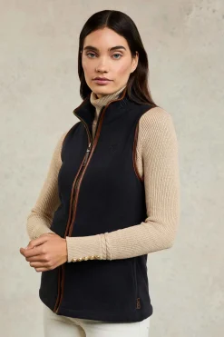 Hot Country Fleece Gilet (Ink Navy) Women Gilets|Fleeces