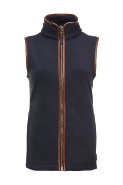 Hot Country Fleece Gilet (Ink Navy) Women Gilets|Fleeces