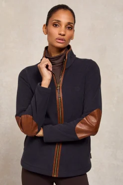 Outlet Country Fleece Jacket (Ink Navy) Women Jackets|Jackets