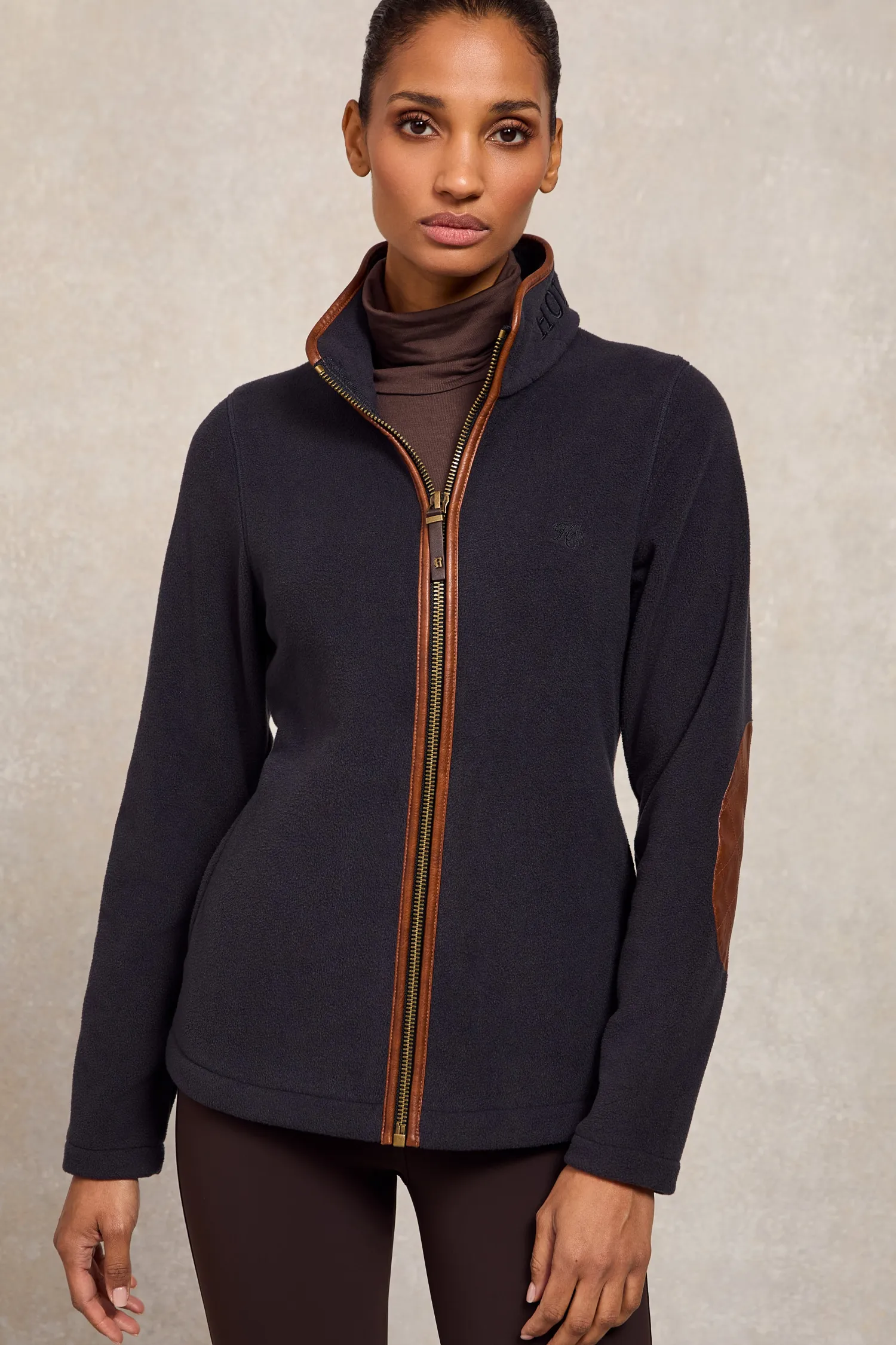 Outlet Country Fleece Jacket (Ink Navy) Women Jackets|Jackets