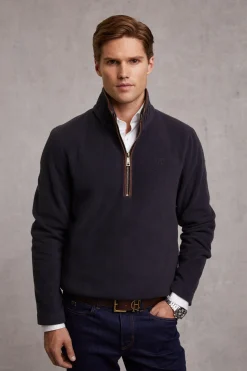 Sale Country Fleece Quarter Zip (Ink Navy) Fleeces