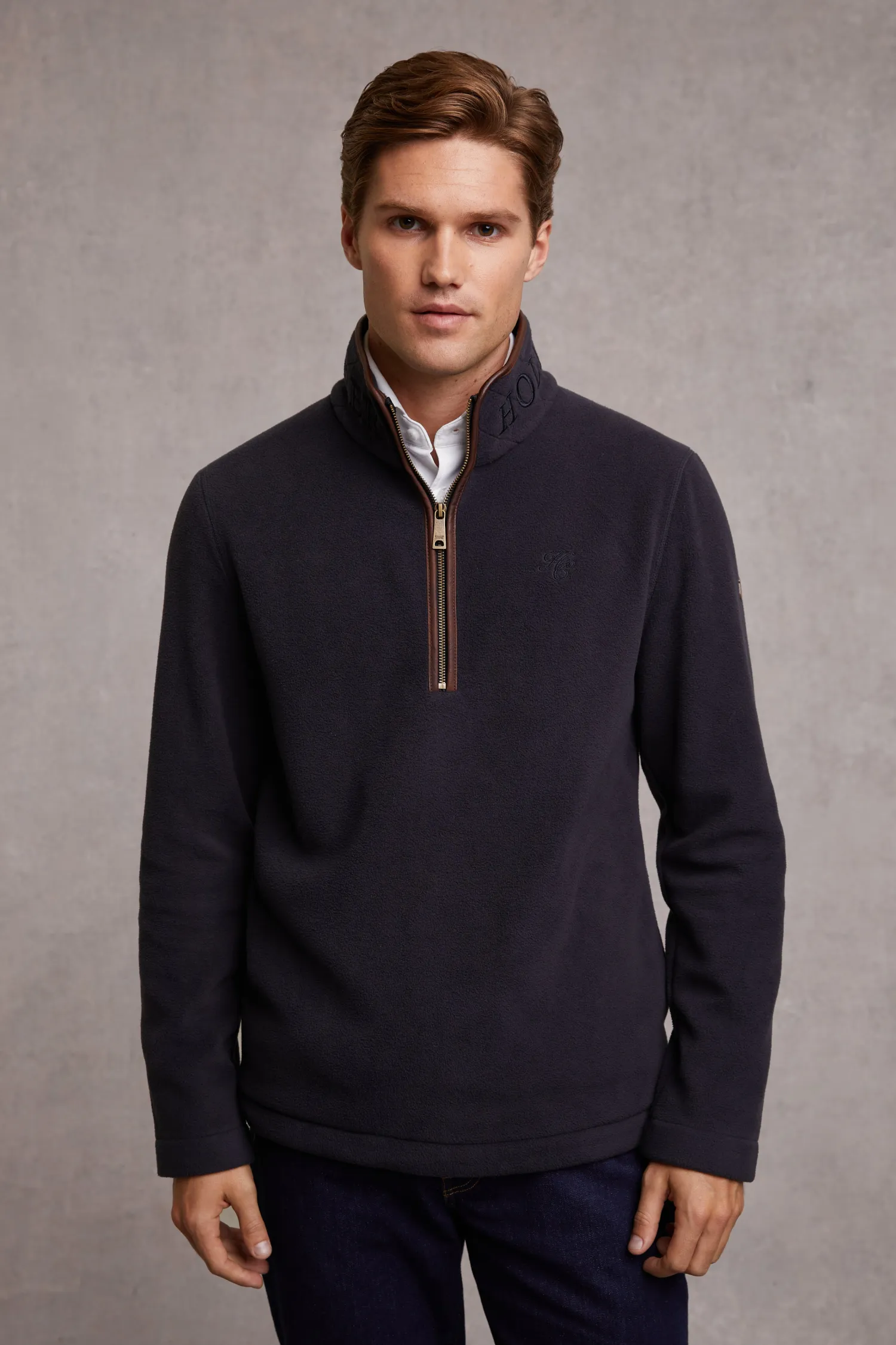 Sale Country Fleece Quarter Zip (Ink Navy) Fleeces