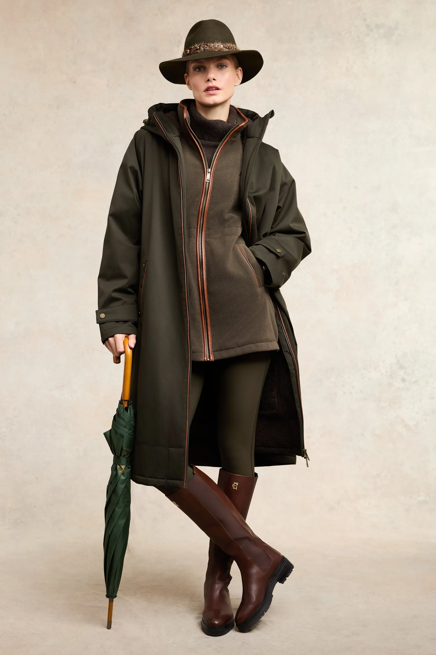 Sale Country Longline Fleece Women Jackets|Fleeces