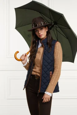 Hot Country Quilted Gilet (Ink Navy) Women Gilets
