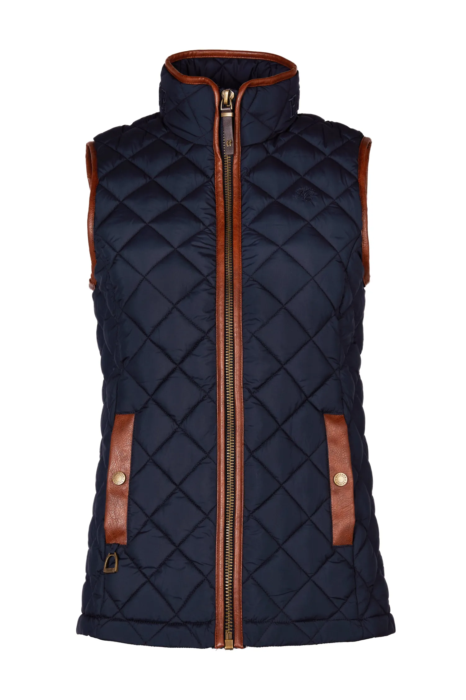 Hot Country Quilted Gilet (Ink Navy) Women Gilets