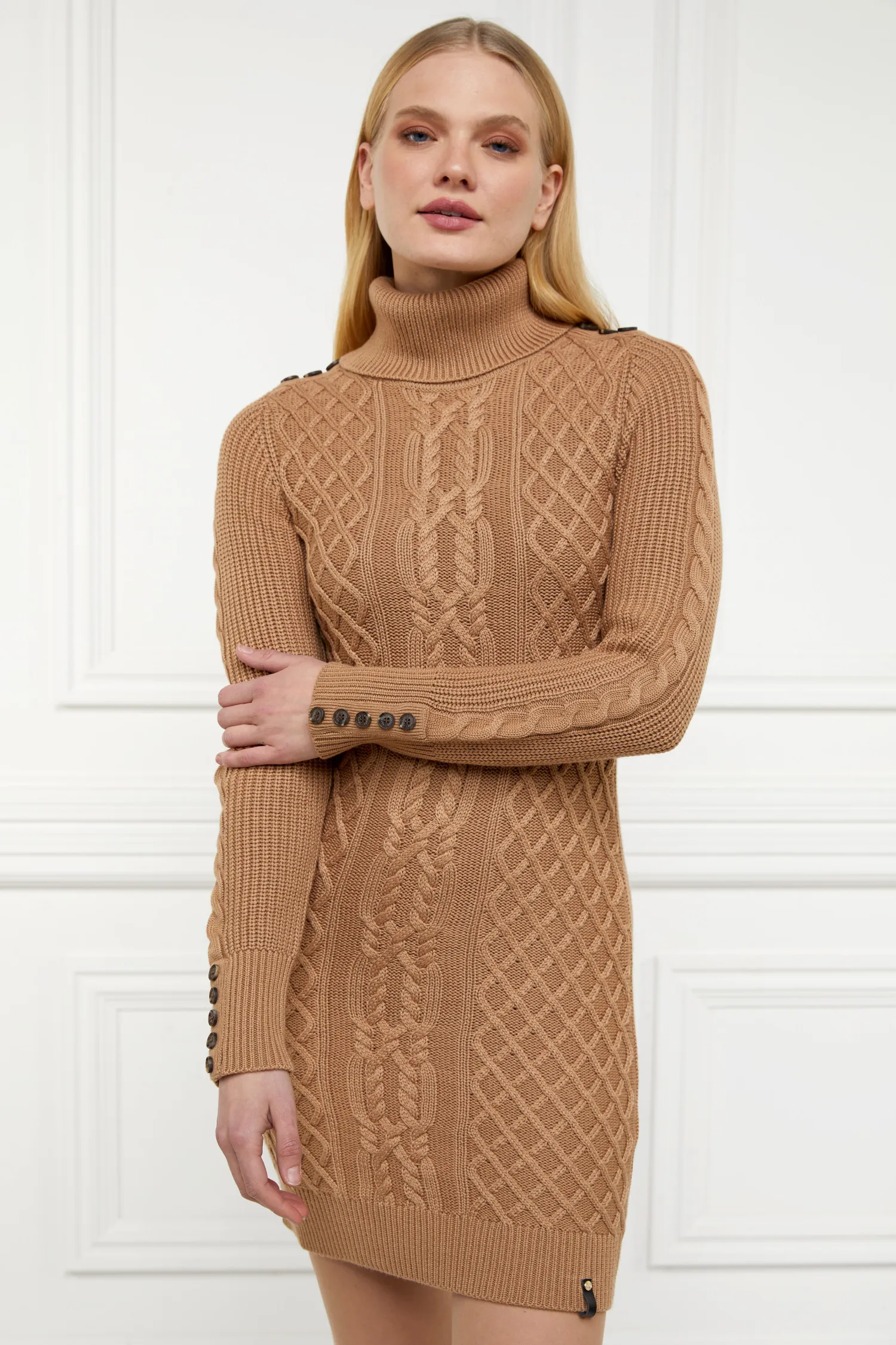 New Country Roll Neck Dress Women Dresses