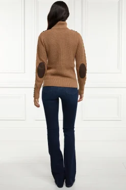Fashion Country Roll Neck Knit Women Knitwear