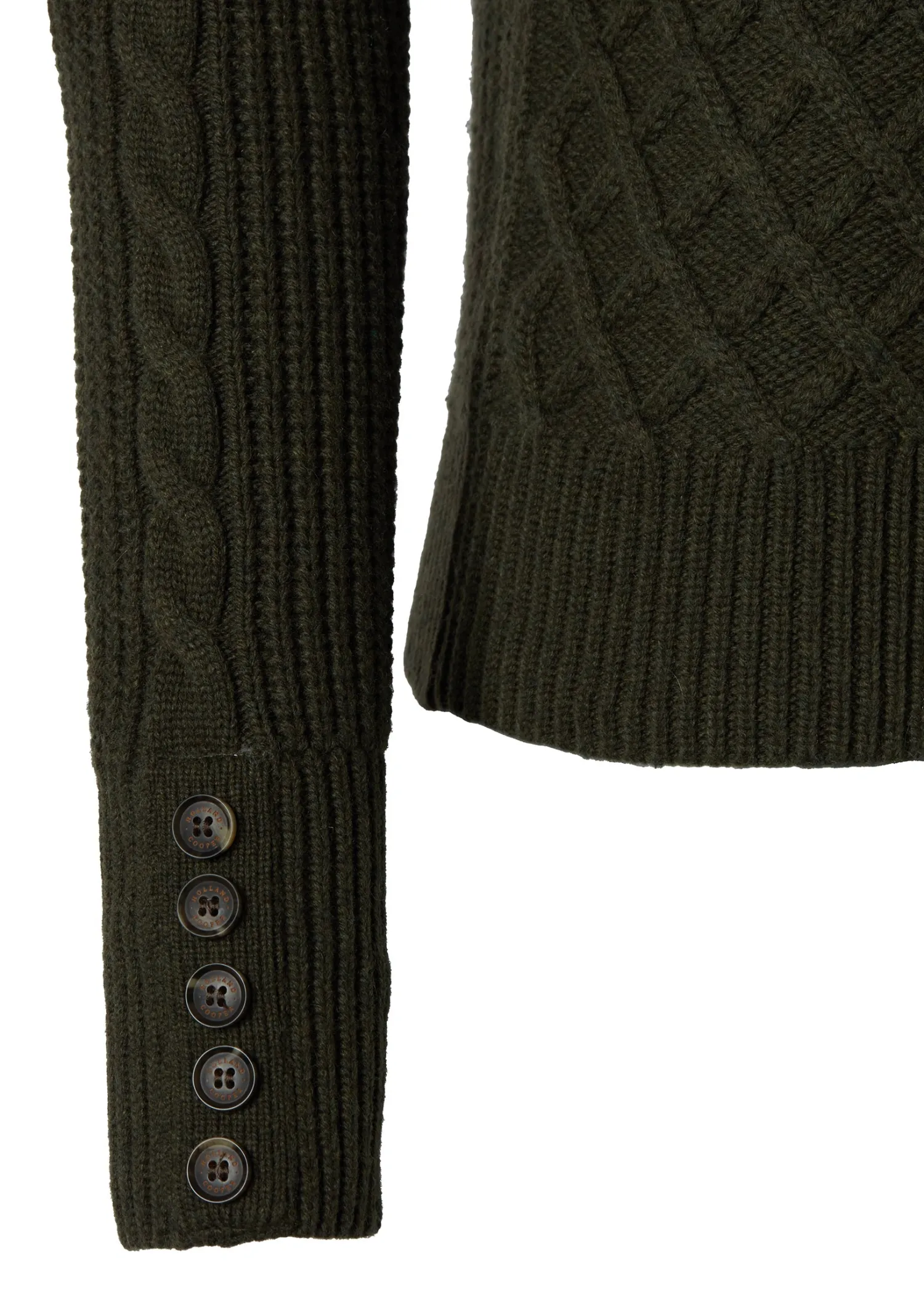 Hot Country Roll Neck Knit (Forest Green) Women Knitwear