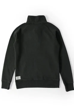 Sale Crest Zip Henley (Racing Green) Women Hoodies & Sweatshirts|Sweatshirts