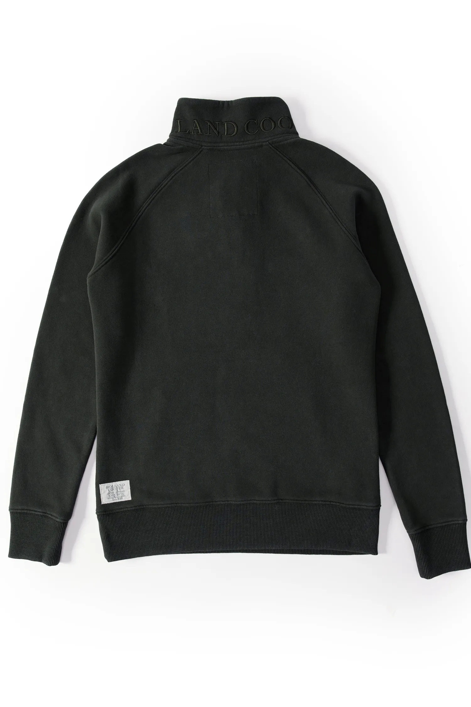 Sale Crest Zip Henley (Racing Green) Women Hoodies & Sweatshirts|Sweatshirts
