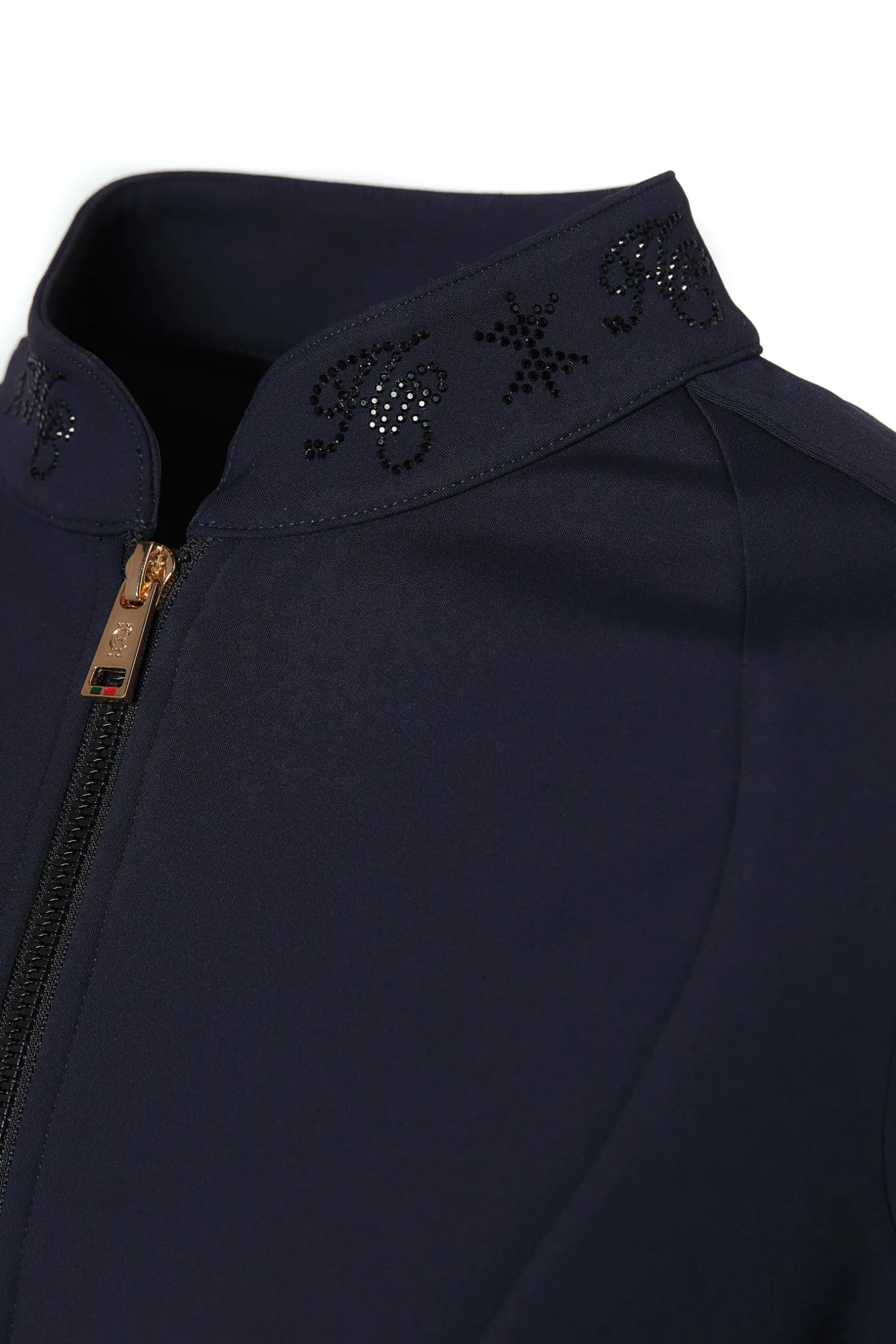 Clearance Crystal Zip Jacket (Ink Navy) Jackets