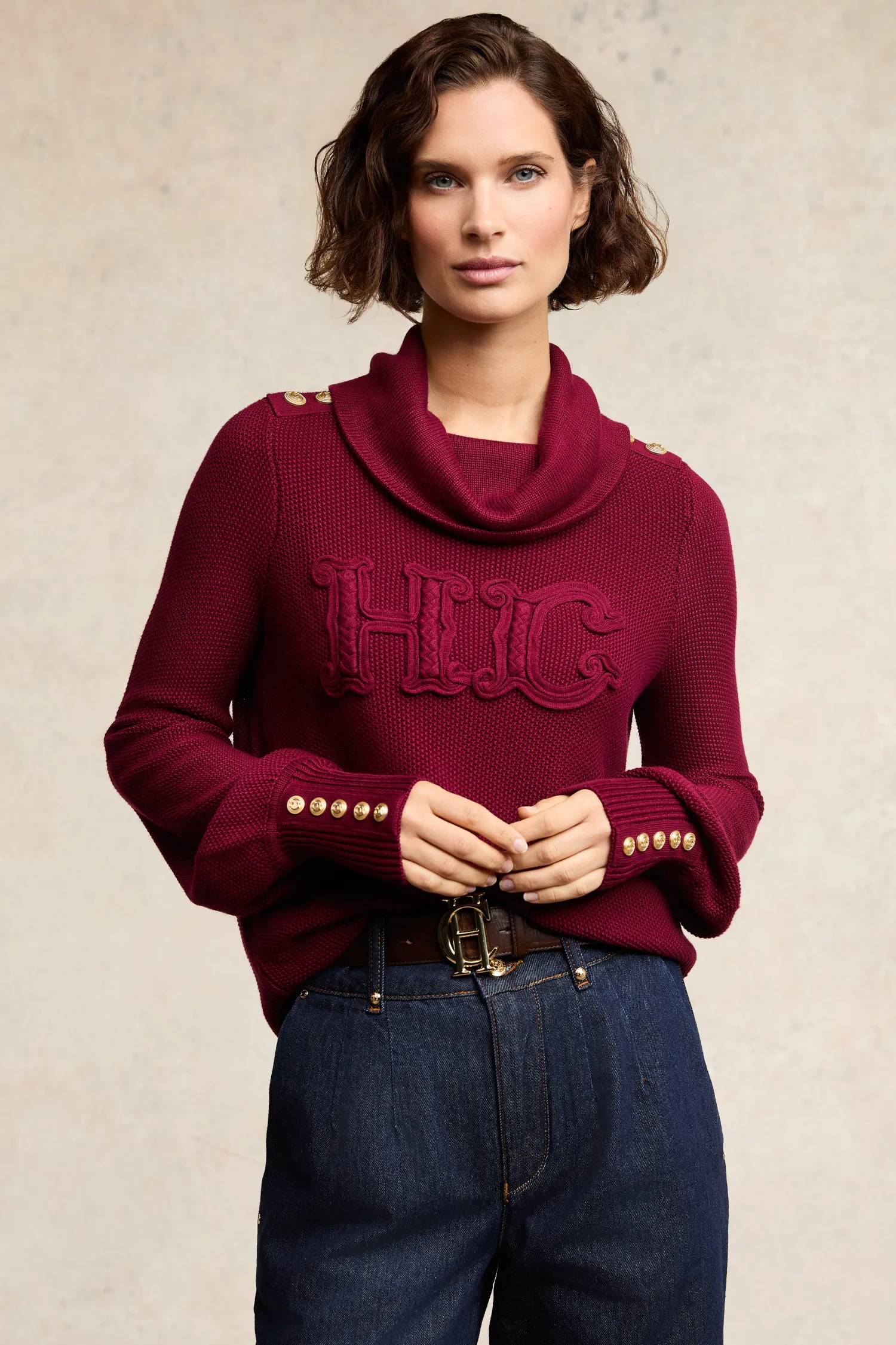 Best Daisy Roll Neck Knit Women Knitwear