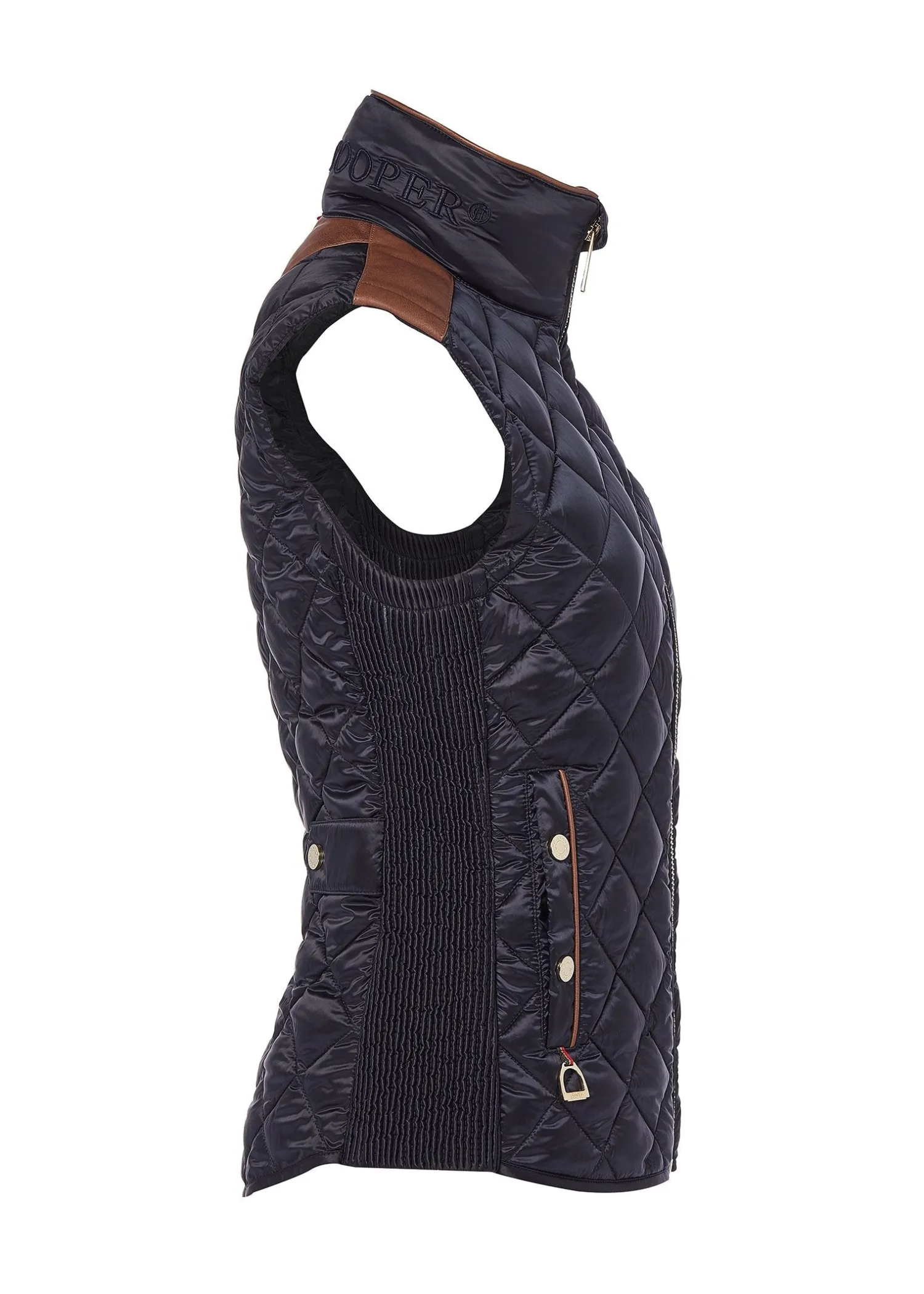 Sale Diamond Quilt Classic Gilet (Ink Navy) Women Gilets|Gilets