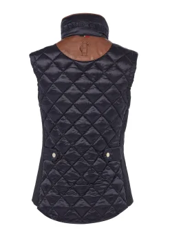 Sale Diamond Quilt Classic Gilet (Ink Navy) Women Gilets|Gilets