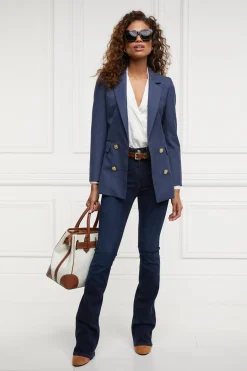 Outlet Double Breasted Blazer Women Blazers|Tailoring