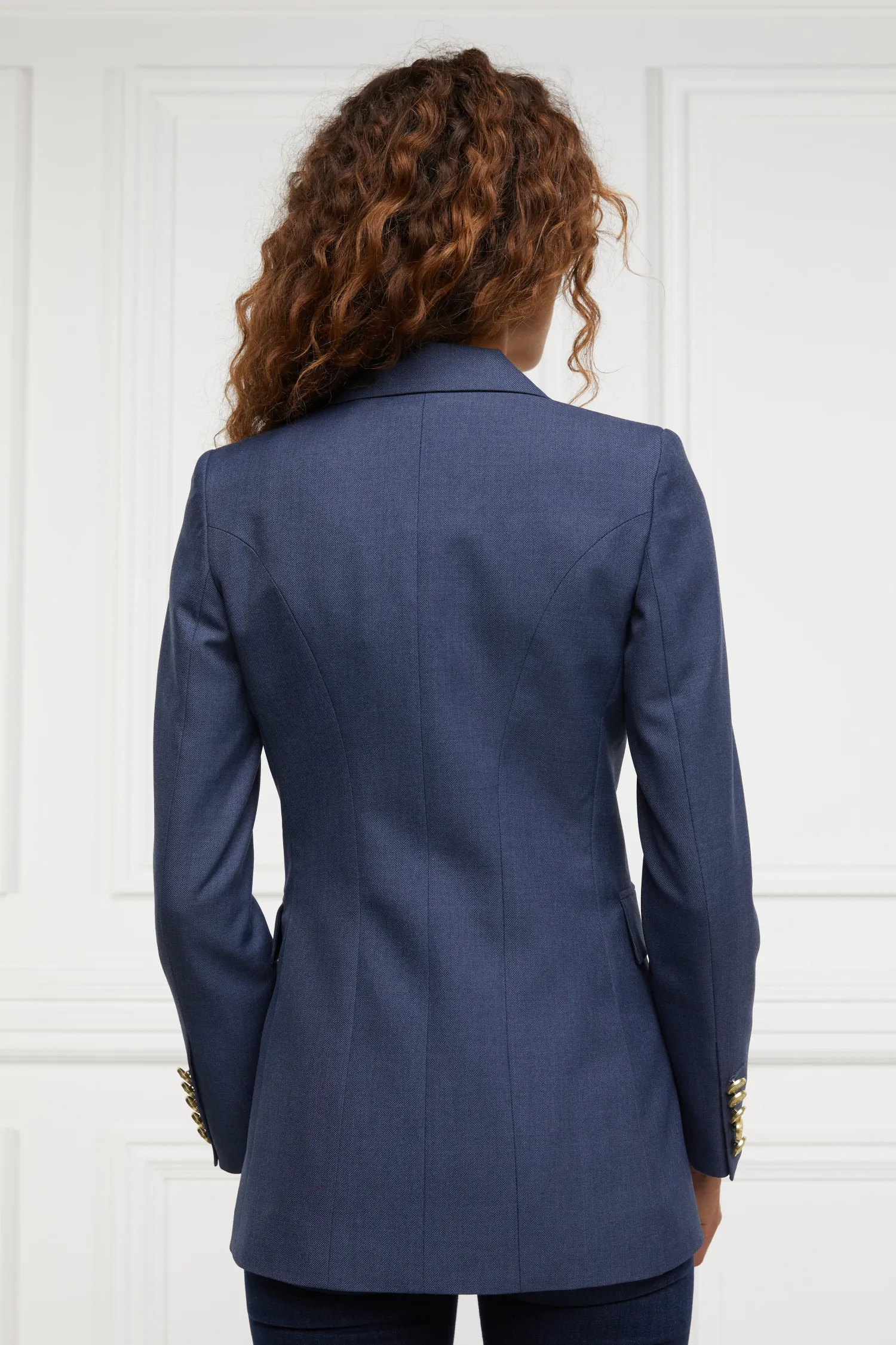 Outlet Double Breasted Blazer Women Blazers|Tailoring