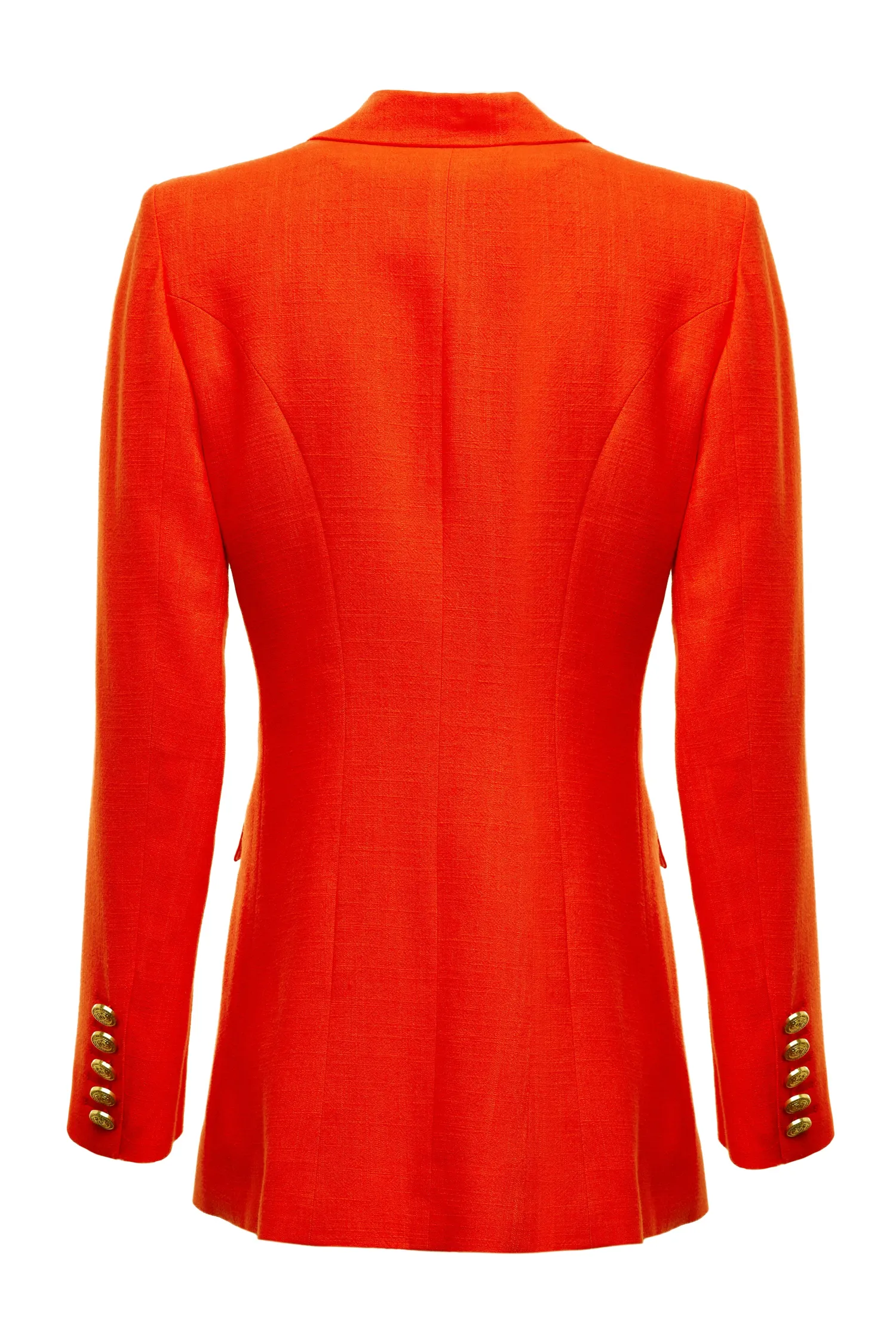Sale Double Breasted Blazer (Neroli Linen) Women Blazers|Tailoring