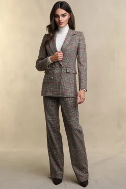 Outlet Double Breasted Blazer (Orange Windsor) Women Blazers|Tailoring