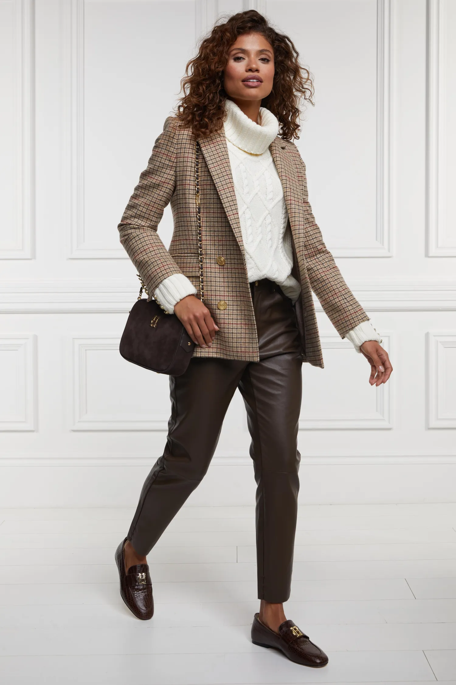 New Dunwick Faux Leather Pant Women Trousers