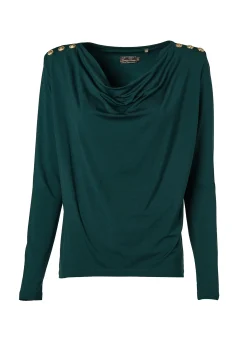 Fashion Ellen Top (Deep Emerald) Women Tops