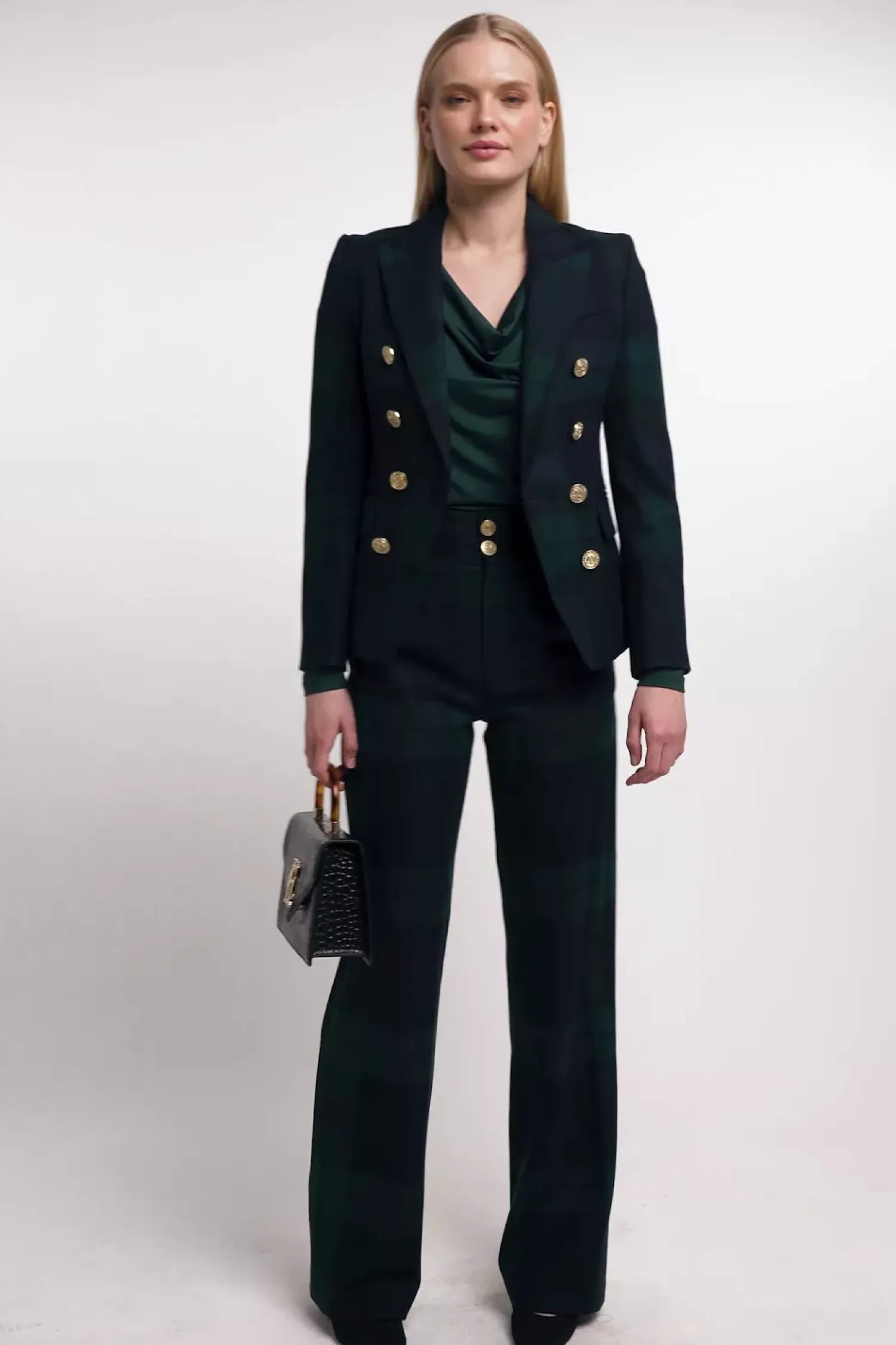 Fashion Ellen Top (Deep Emerald) Women Tops