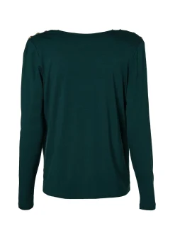 Fashion Ellen Top (Deep Emerald) Women Tops