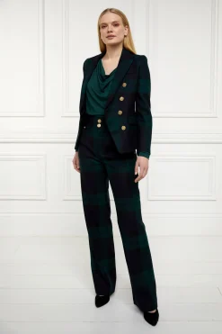Fashion Ellen Top (Deep Emerald) Women Tops