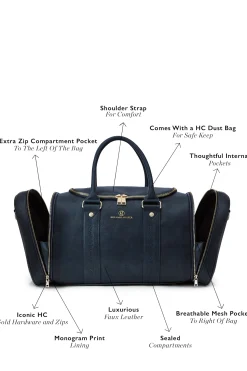 Best Equestrian Kit/Travel Bag (Ink Navy) Women Bags|Bags