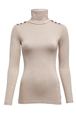 Discount Essential Roll Neck Women Tops