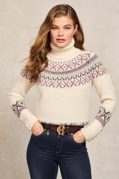 Discount Fairisle Knit Women Knitwear