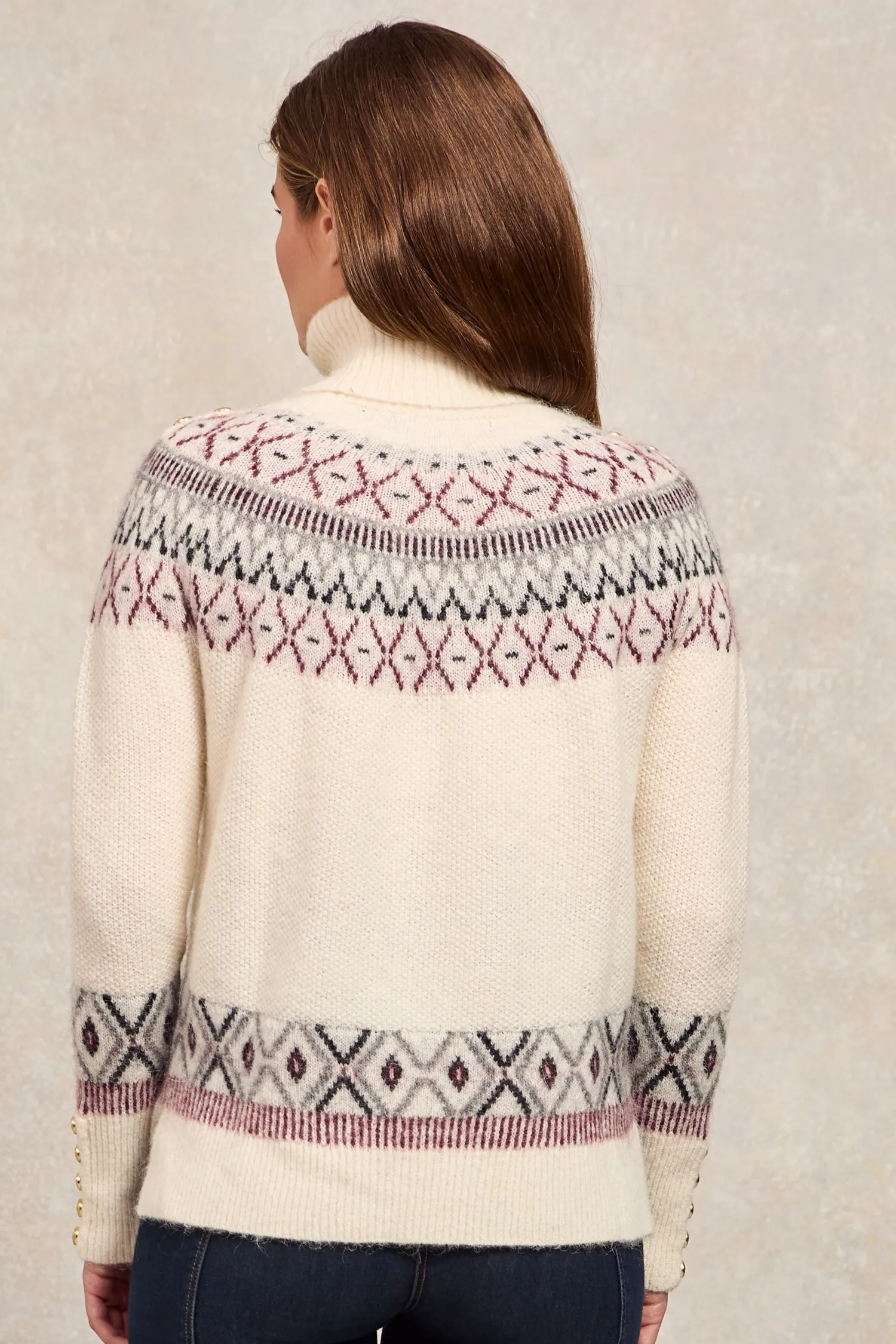 Discount Fairisle Knit Women Knitwear