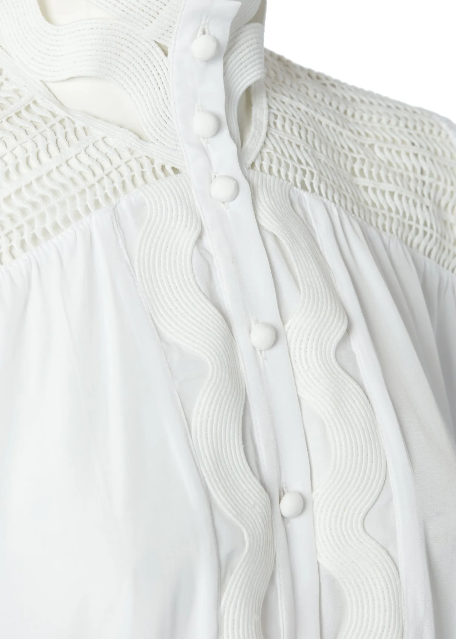 Fashion Featherton Lace Shirt Women Shirts & Blouses