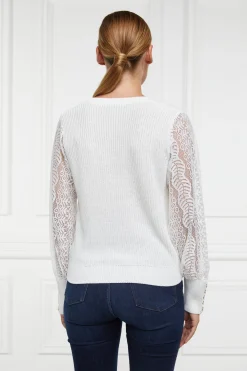 Fashion Featherton V-Neck Knit Women Knitwear