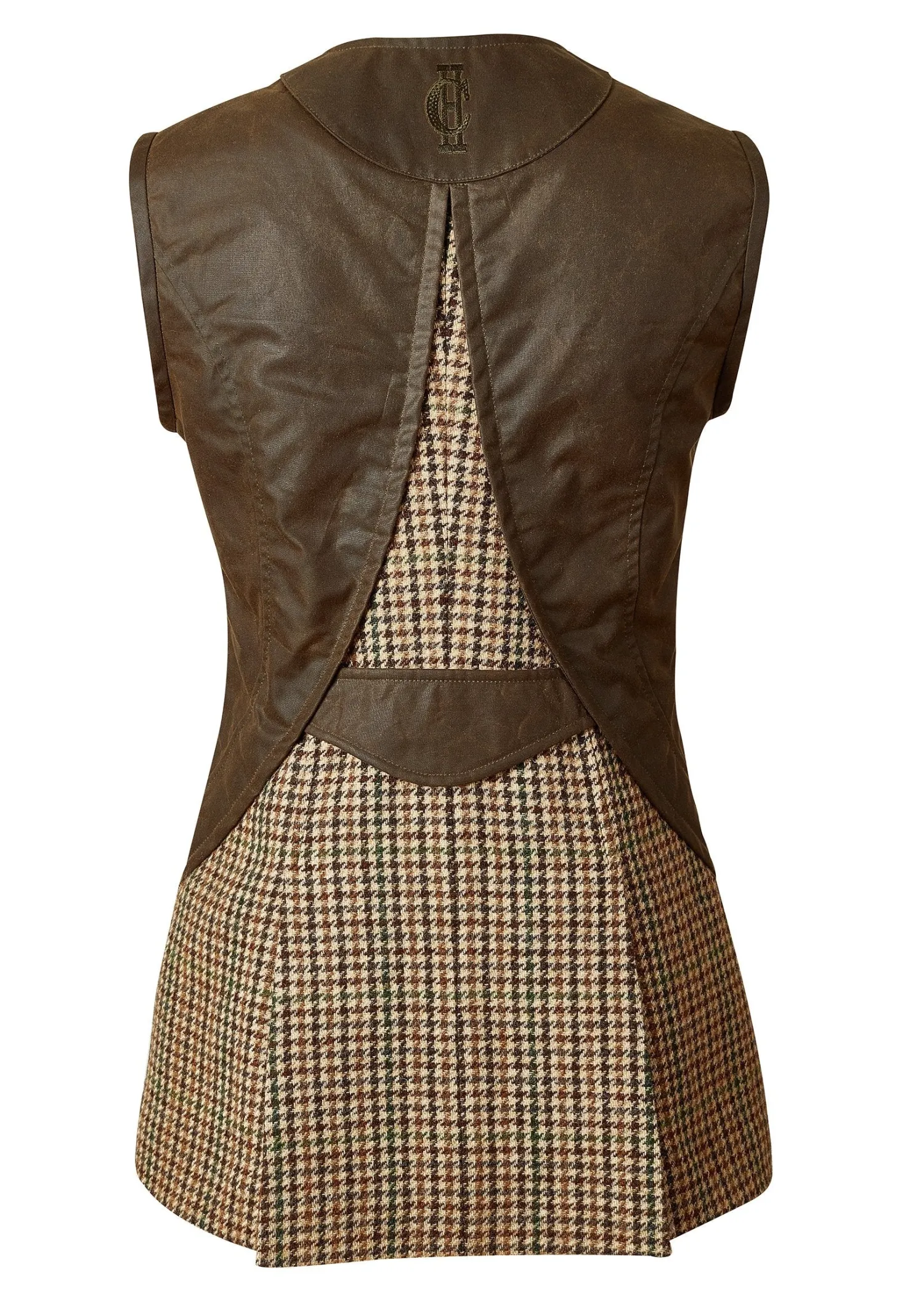 Best Field Vest (Hailes Green Tweed) Women Gilets