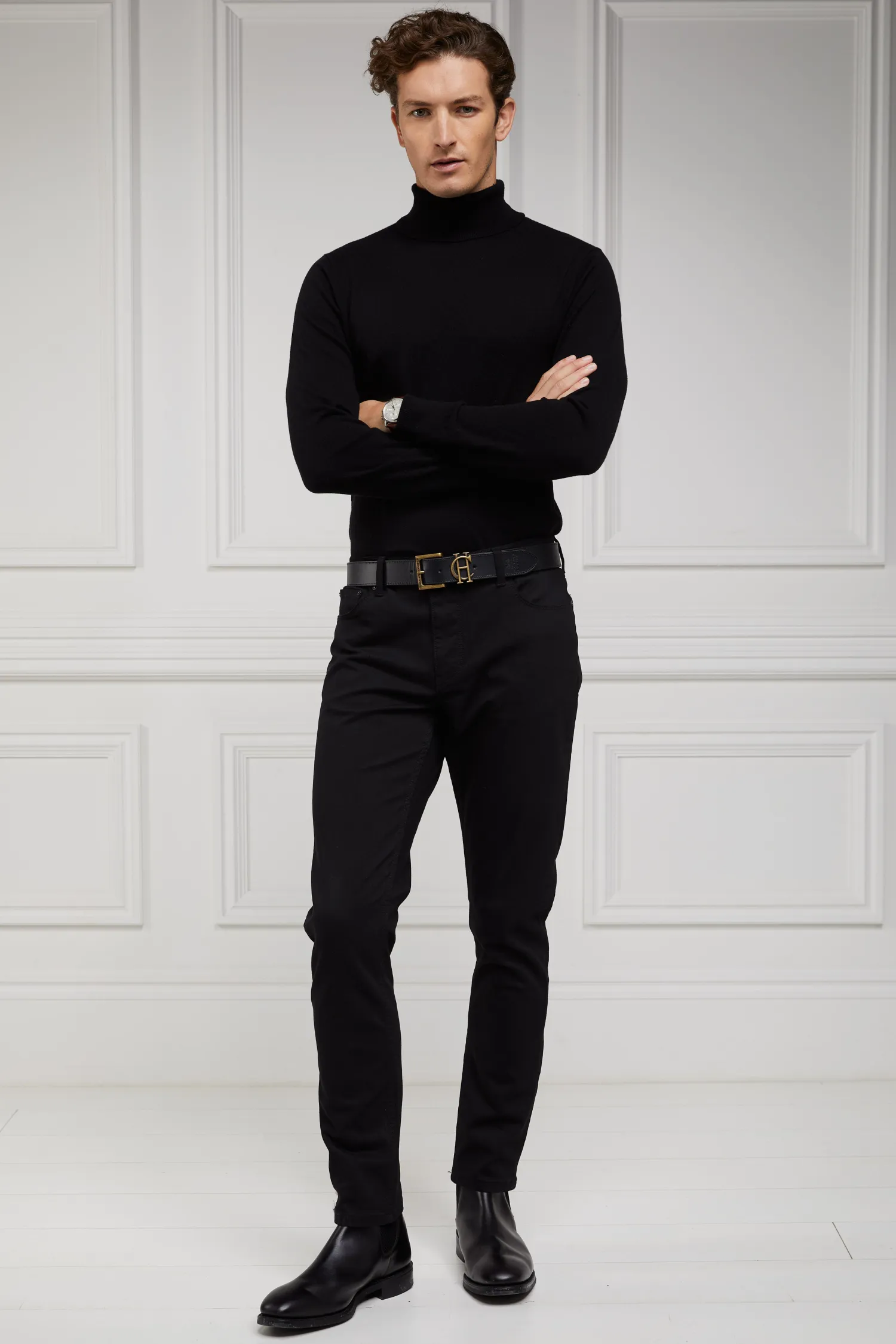 New Fine Roll Neck Knit Knitwear