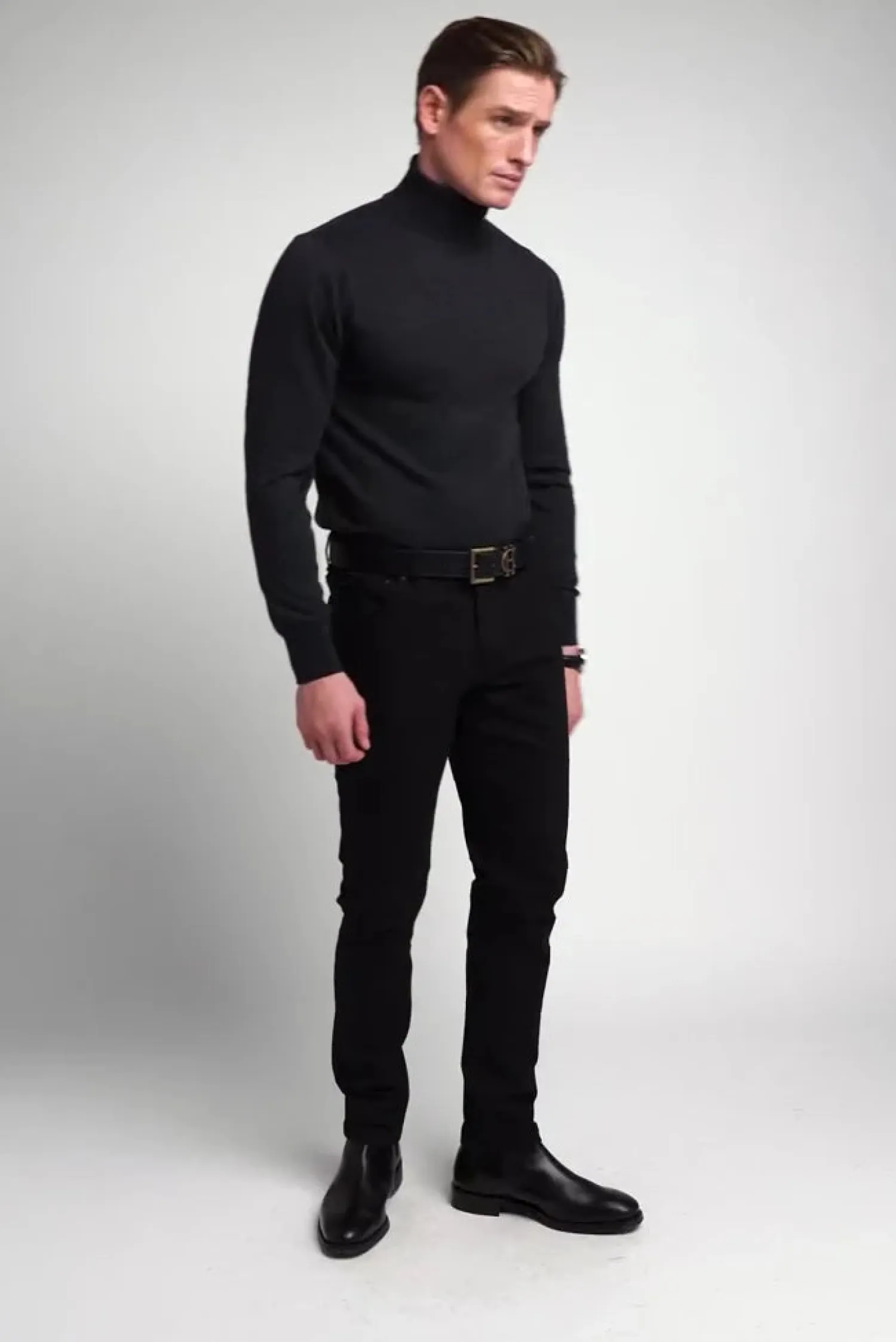 New Fine Roll Neck Knit Knitwear