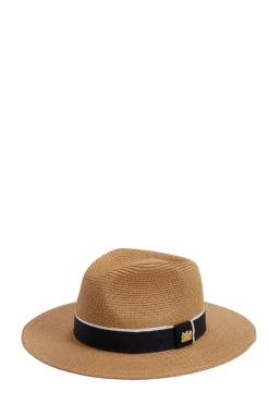 Fashion Francesca Hat (Camel Black) Women Hats & Headbands|Hats & Headbands