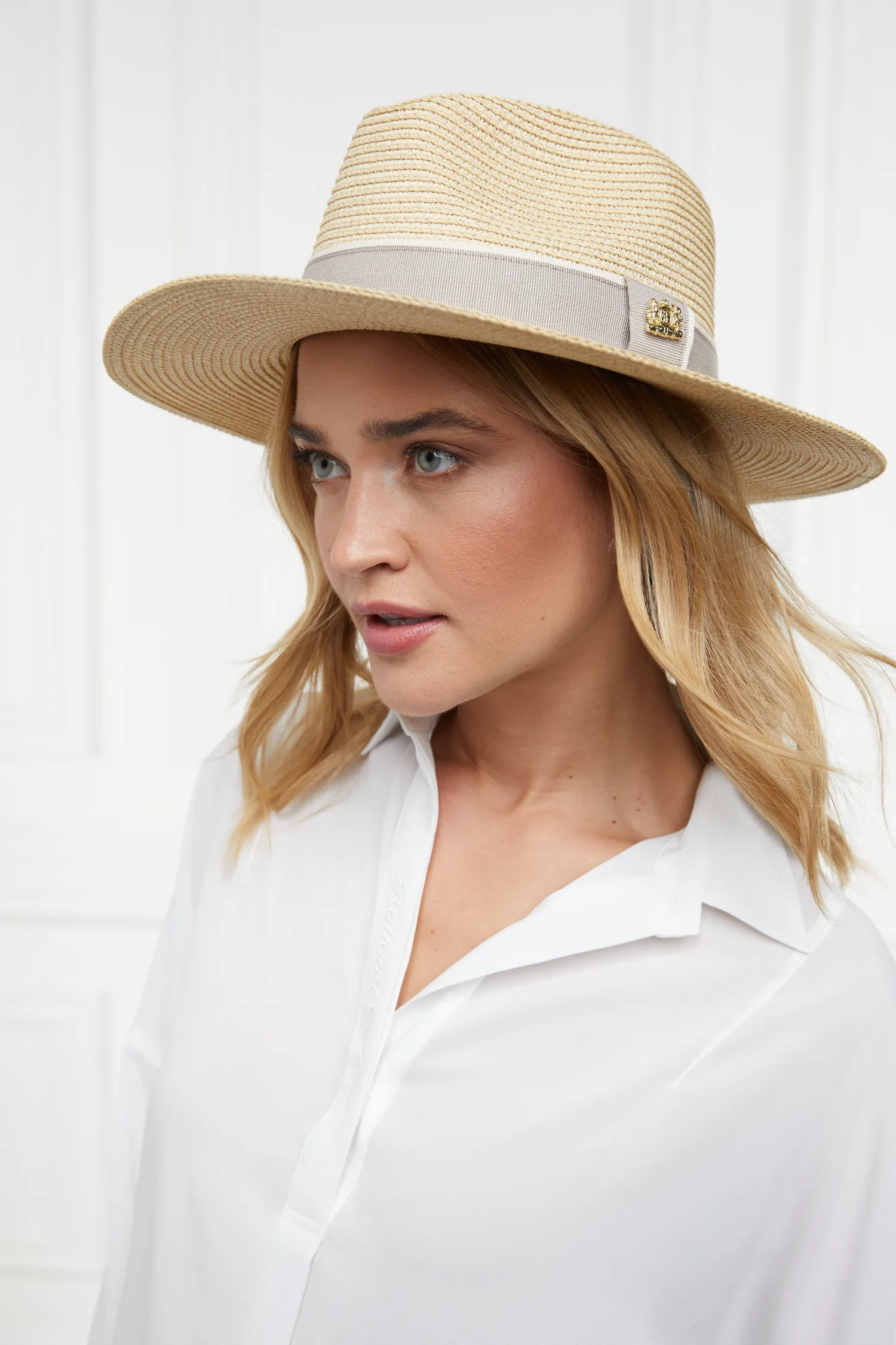 Online Francesca Hat (Natural Taupe) Women Hats & Headbands|Hats & Headbands