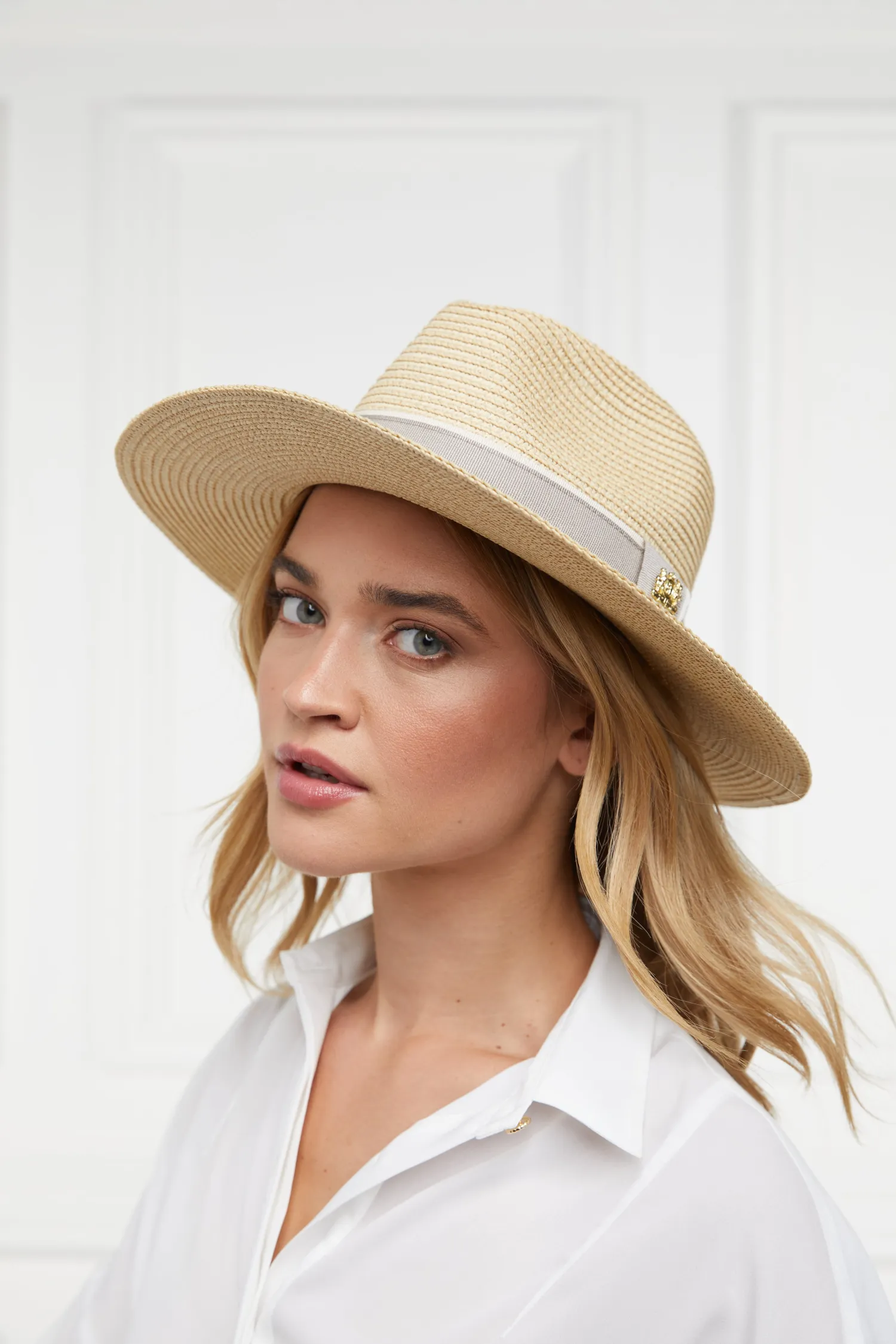 Online Francesca Hat (Natural Taupe) Women Hats & Headbands|Hats & Headbands