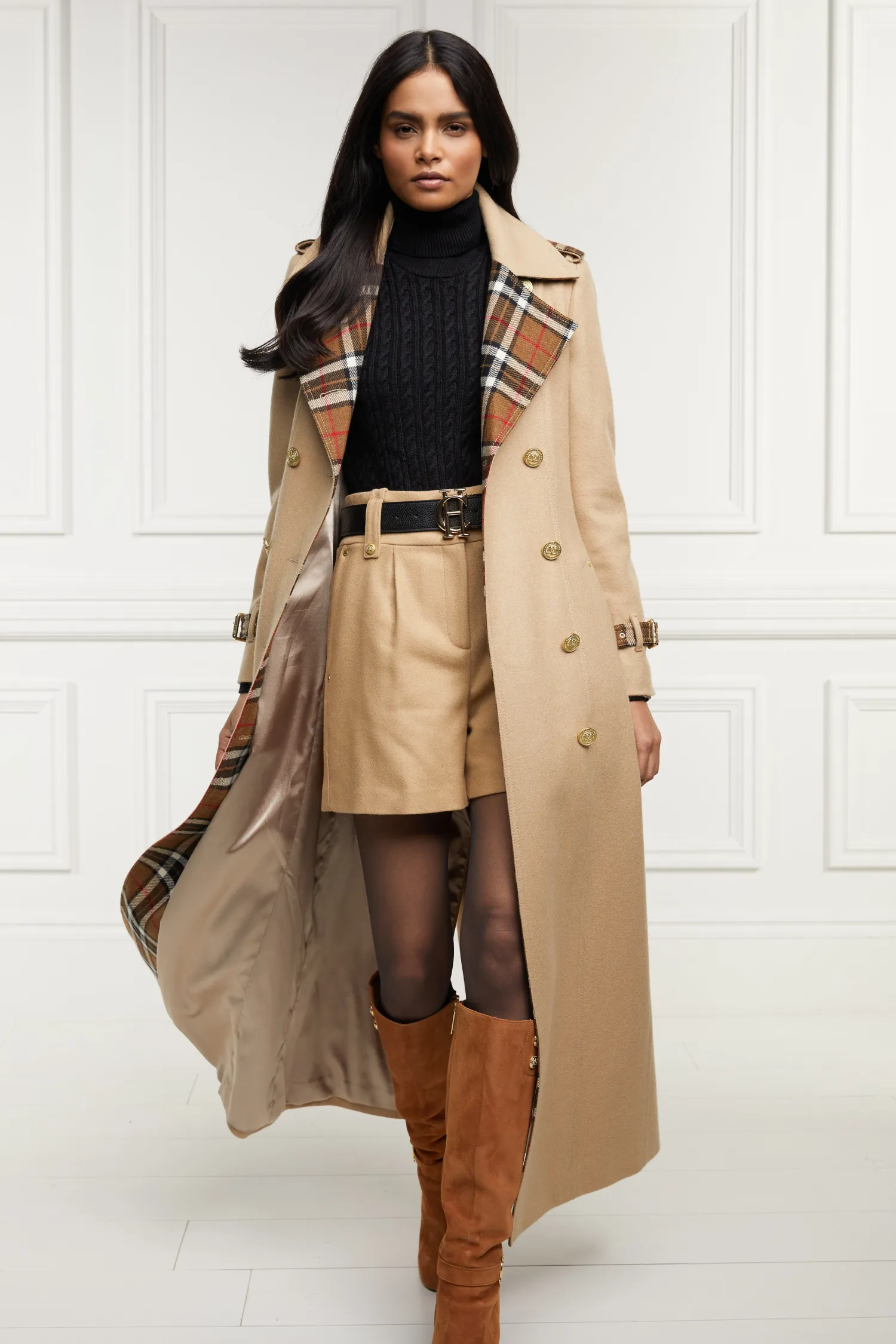Fashion Full Length Chelsea Trench Coat Women Trench Coats|Tailoring