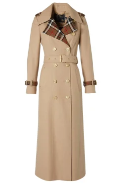 Fashion Full Length Chelsea Trench Coat Women Trench Coats|Tailoring