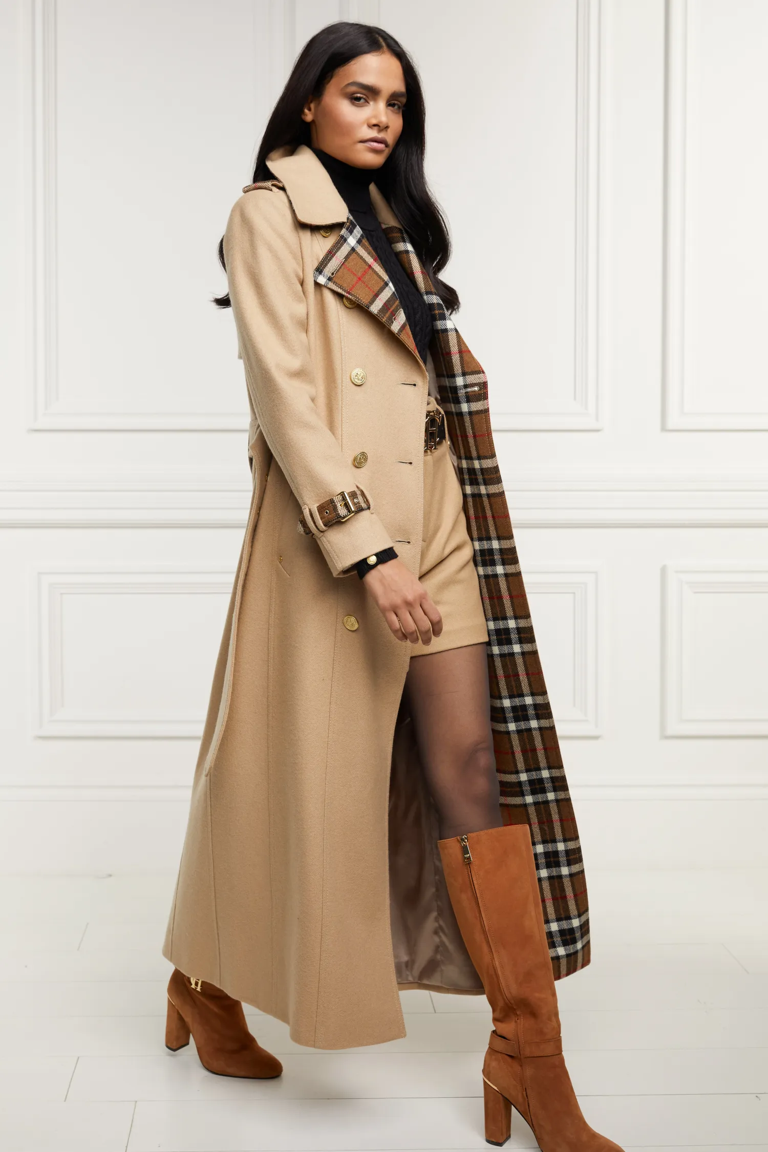 Fashion Full Length Chelsea Trench Coat Women Trench Coats|Tailoring