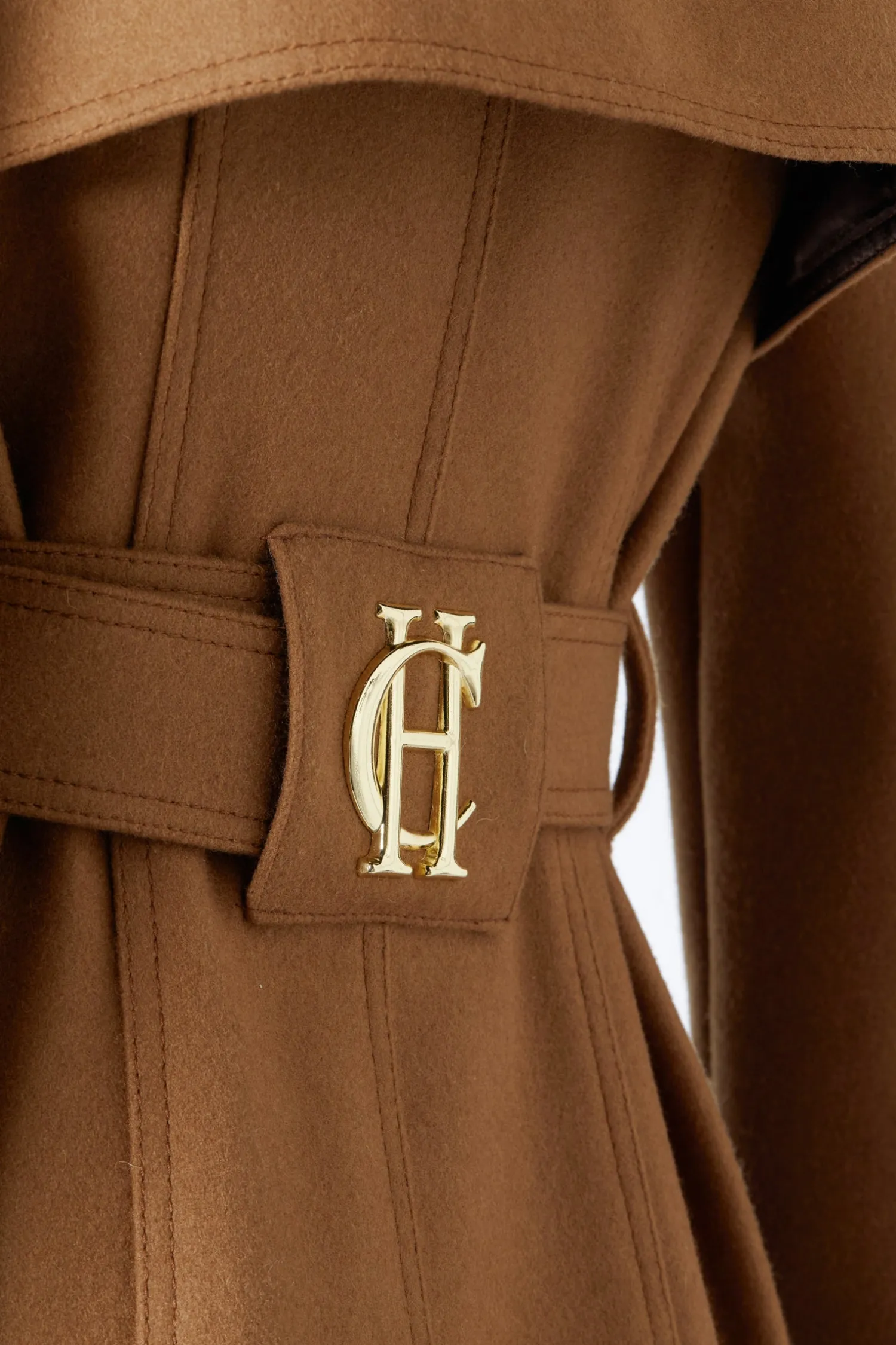 Hot Full Length Chelsea Trench Coat (Dark Camel) Women Trench Coats|Coats