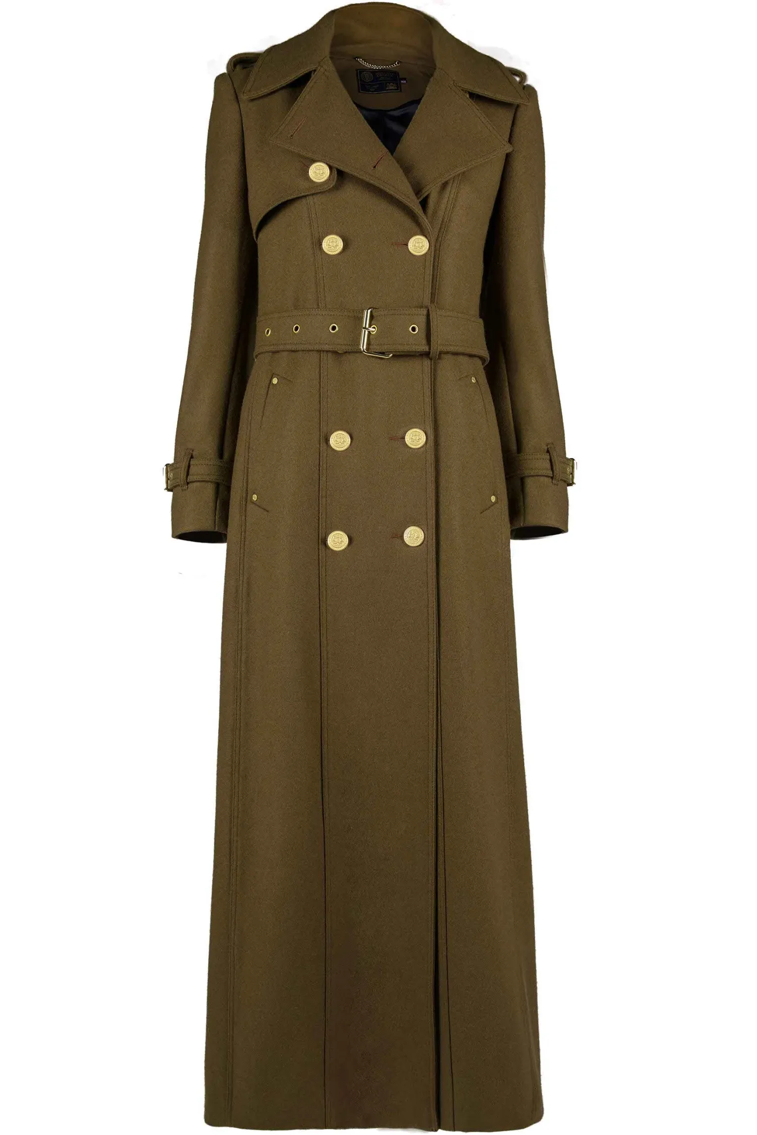 Fashion Full Length Chelsea Trench Coat Women Trench Coats|Coats