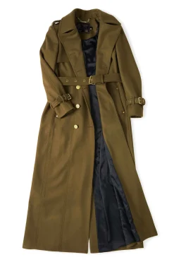 Fashion Full Length Chelsea Trench Coat Women Trench Coats|Coats