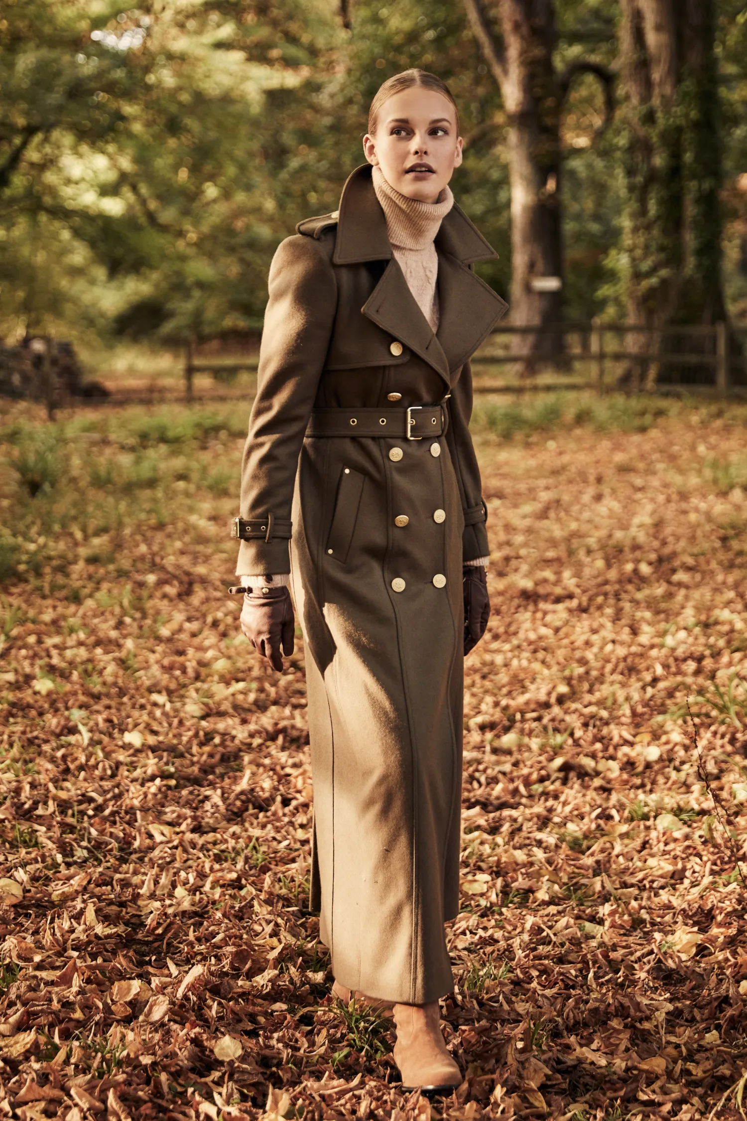 Fashion Full Length Chelsea Trench Coat Women Trench Coats|Coats